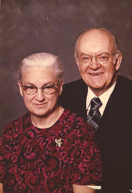 Dr Winston Wreggit and his wife Elizabeth.  Her parents served as medical missionaries for several years in India.  